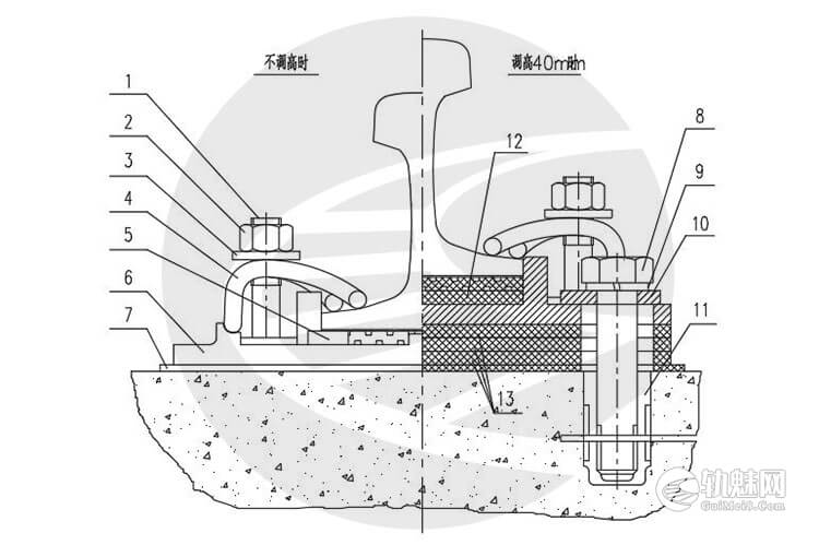 WJ-2型扣件组装图及设计参数